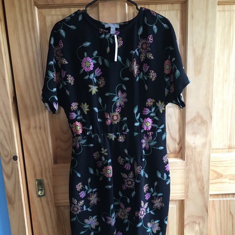 Sheath floral dress